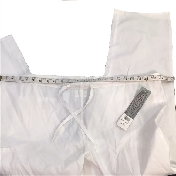 ScrubZone - 
Landau Unisex Relaxed Fit 2-Pocket Drawstring Cargo Scrub Pants - L - Picture 5 of 14